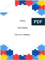 Actividades TEA No Verbal. Yendry