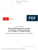 The Global Financial System Is in Danger of Fragmenting