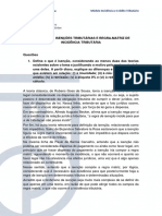 Seminário I - ISENÇÕES TRIBUTÁRIAS E REGRA-MATRIZ DE INCIDÊNCIA TRIBUTÁRIA