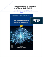 Real World Applications in Cognitive Neuroscience Beth Parkin Full Chapter PDF