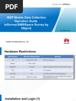 ISDP Mobile Data Collection Operation Guide (ESurvey SIMSSpace Survey by Object) - 2020!02!22