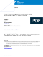 6. (류동현) the Role of Central and Peripheral Vision in Expert Decision-making