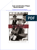 Roma Music and Emotion Filippo Bonini Baraldi Full Chapter PDF