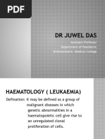 DR Juwel Das. Haematology Leukaemia