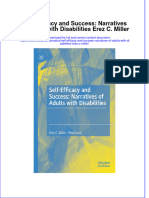 (Download PDF) Self Efficacy and Success Narratives of Adults With Disabilities Erez C Miller Full Chapter PDF