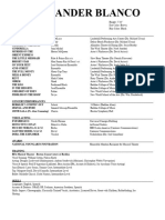 Acting Resume - Editable