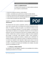 La Empresa y El Medio Ambiente