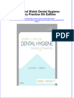 Darby and Walsh Dental Hygiene Theory Practice 5Th Edition Full Chapter PDF