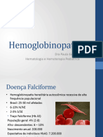 Hemoglobinopatias DF e Talassemia