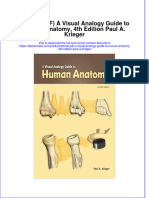 A Visual Analogy Guide To Human Anatomy 4Th Edition Paul A Krieger Full Chapter PDF