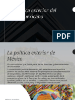 La Política Exterior Del Estado Mexicano