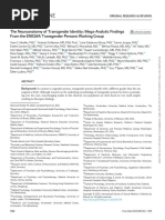 Neuroanatomy of Transgender