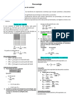 Porcentajes, Descuentos y Aumentos Sucesivos