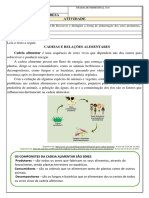 Trabalho Cadeia Alimentar