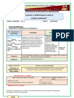 Sesión de Aprendizaje de Refuerzo de Comunicación