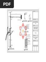 Detail Rip Plate Detail Anchore Bolt: Tiang Warning Octagonal