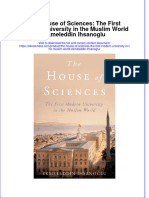 The House of Sciences The First Modern University in The Muslim World Ekmeleddin Ihsanoglu Full Chapter PDF