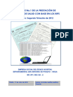 2 Informe No 1 RIPS-Trimestre 2 de 2012