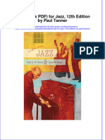 Etextbook For Jazz 12Th Edition by Paul Tanner Full Chapter PDF