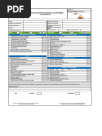 Formato de Inspeccion para Plataformas Elevadoras Man Lif.