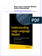 (Download PDF) Understanding Large Language Models Thimira Amaratunga Full Chapter PDF