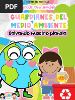 PROYECTO CUIDADO DEL MEDIO AMBIENTE Preescolar