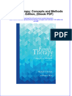 Family Therapy Concepts and Methods 11Th Edition PDF Full Chapter PDF