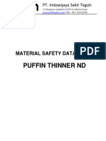 Msds Puffin Thinner ND Done