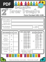 2° T3 Examen Zany 23-24