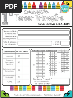 1° T3 Examen Zany 23-24