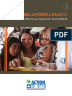 Action Against Hunger - 2016 - Multi-Sectorial Monitoring & Evaluation. A Practical Guide For Fieldworkers