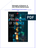 The Philosophy of Science A Companion Anouk Barberousse Full Chapter PDF