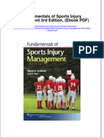 Fundamentals of Sports Injury Management 3Rd Edition PDF Full Chapter PDF