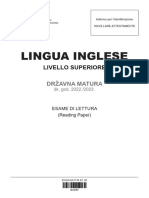 Lingua Inglese: Livello Superiore