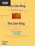 Lion King Workbook