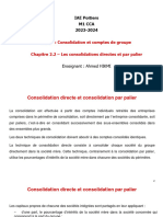 Chapitre 2.2 - Les Consolidations Directes Et Par Palier