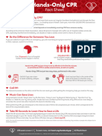 Hands Only CPR Fact Sheet