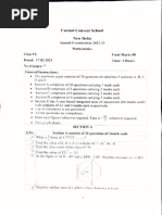 Carmel Convent Maths