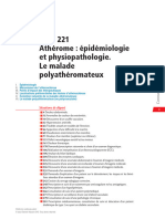 Item 221 Athérome: Épidémiologie Et Physiopathologie. Le Malade Polyathéromateux