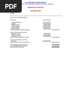 Cash Flow UJ Jelita