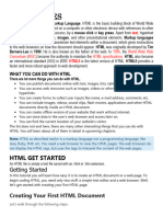 1 - HTML Notes