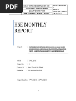 HSE MONTHLY REPORT APRIL IWK JLN Barat (Repaired)