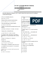 Mathematic BS 8