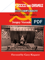 Masterpieces and Dramas of The Soviet Championships, Volume I 1920