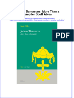 John of Damascus More Than A Compiler Scott Ables Full Chapter PDF