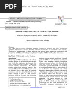 TPM Implementation On Case Study of Coal Washery