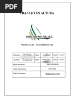 SSM-PR-005 Trabajo en Altura