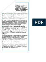 Cuentos en Manos de Las Chicas y Los Chicos Leer y Conversar Sobre Lo Leído, Leer Con Autonomía y Evaluar Lo Aprendido