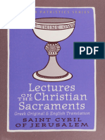 Sacraments - : - Lectures