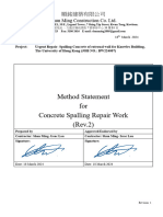 J-31822 (R2-F) Method Statement of Spalling Concrete - 20240318